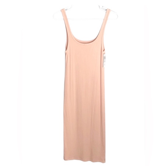 Wilfred Free GO-TO Tank Dress flax beige Size S NWT - Picture 3 of 9